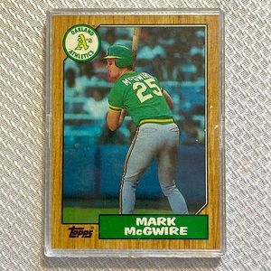 1987 Topps Mark McGwire Card #366